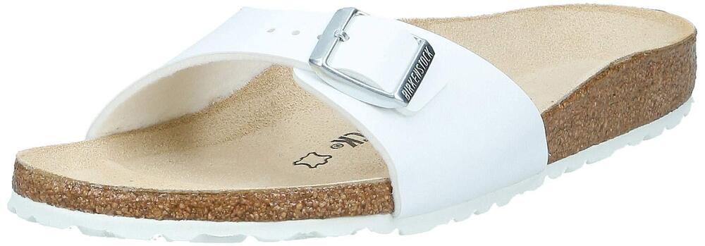 Birkenstock Women's Madrid Birko-Flor in White